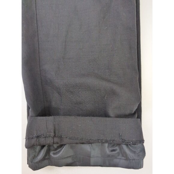 Talbots Wool Pants Womens 4 Black Career Professional Capsule Minimalist - Picture 5 of 12